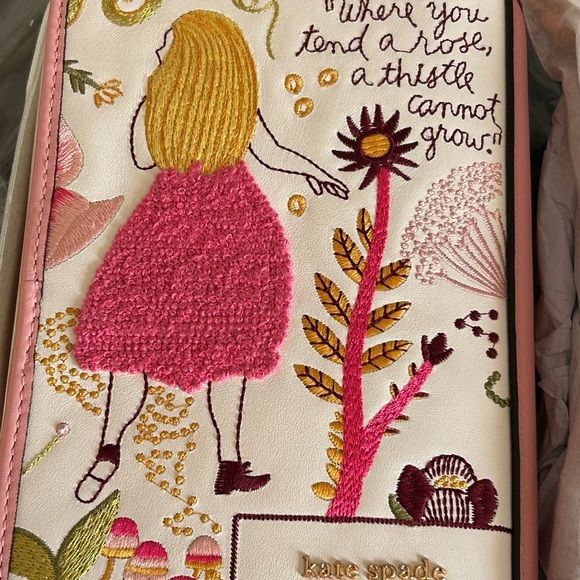 NWT - Kate Spade Secret Garden Embroidered Bag - Picture 6 of 16